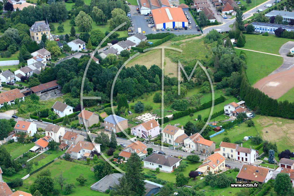 Photo arienne de Toul (Le Plateau Saint-Georges)