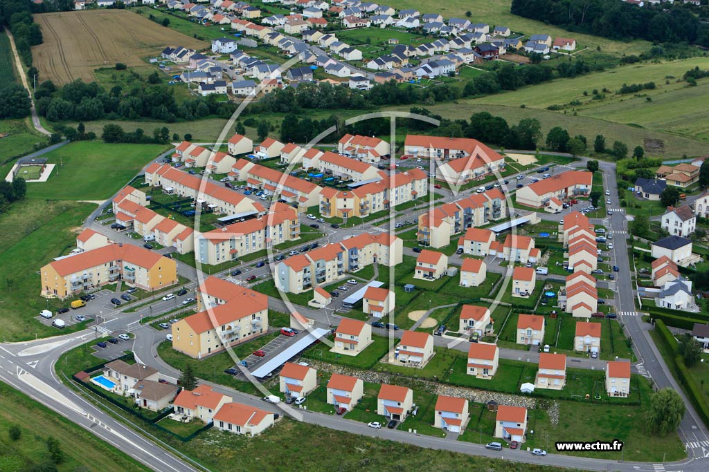 Photo arienne de Toul (Le Plateau Saint-Georges)