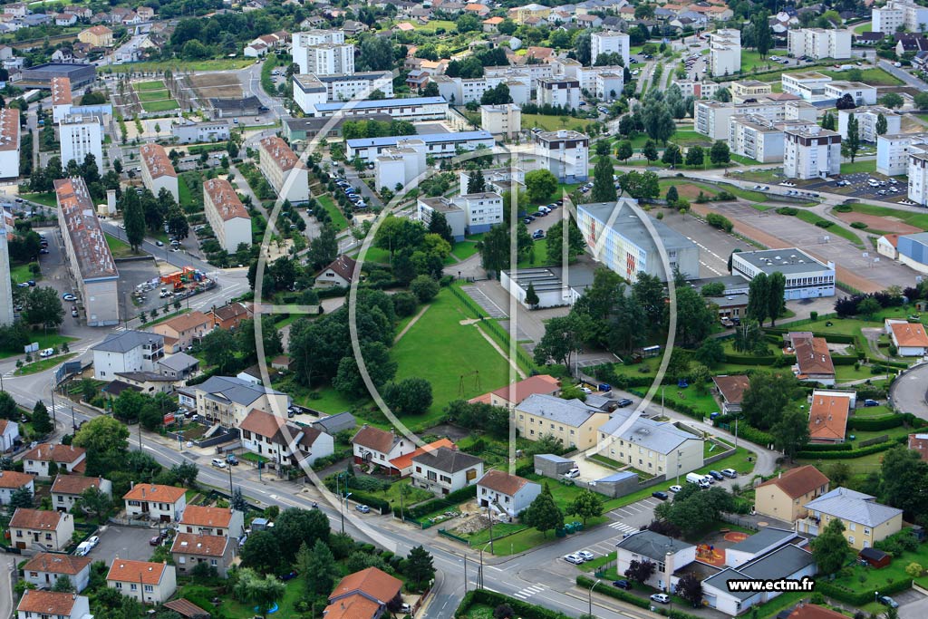 Photo arienne de Toul (Rgina Village)