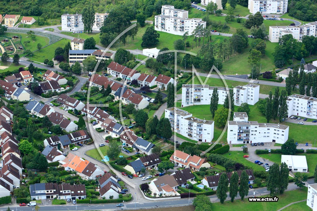 Photo arienne de Toul (Rgina Village)