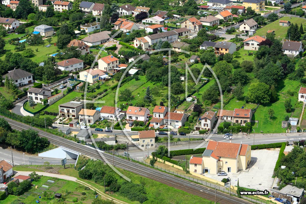 Photo arienne de Toul (Saint-Jacques)