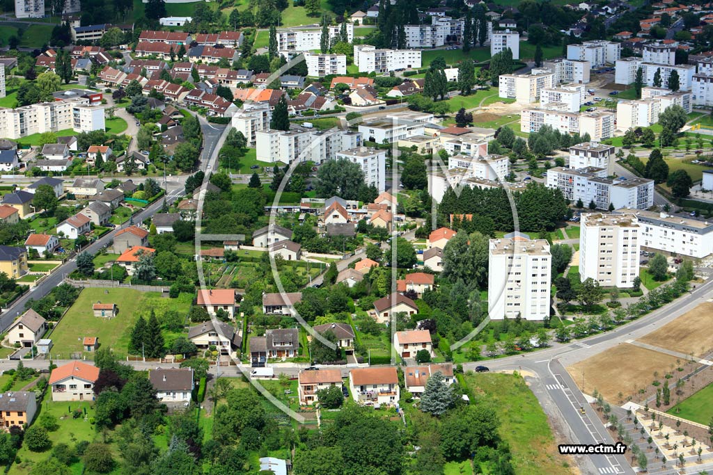 Photo arienne de Toul (Saint-Jacques)