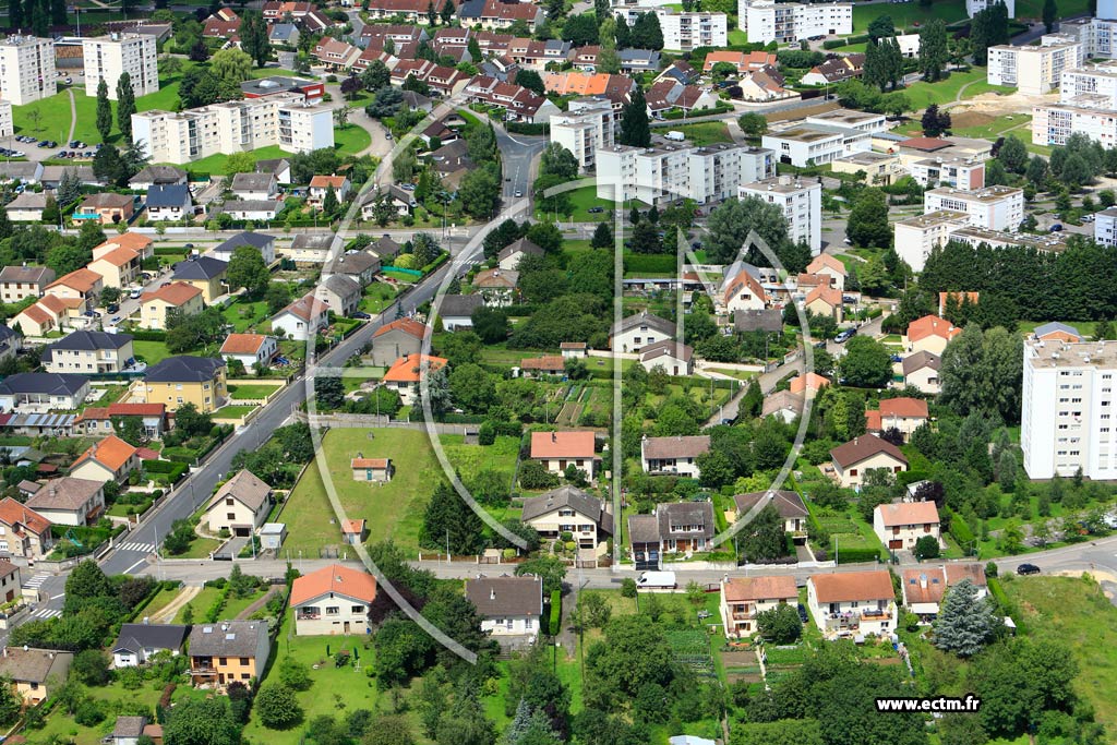 Photo arienne de Toul (Saint-Jacques)