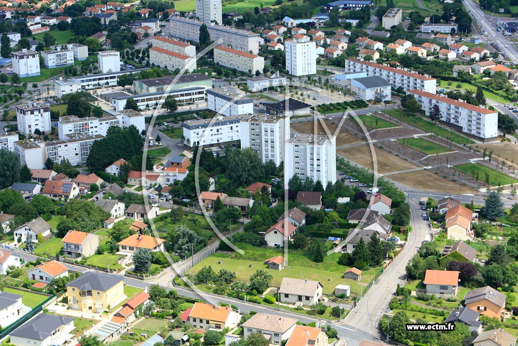 Photo arienne de Toul (Saint-Jacques)