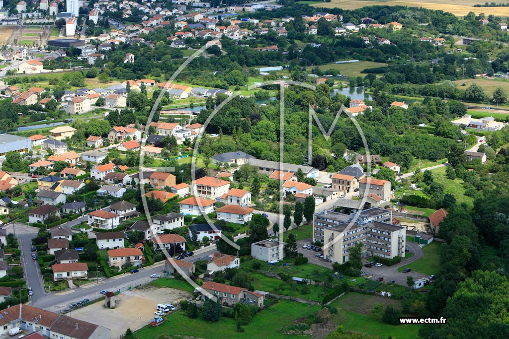 Photo arienne de Toul (Saint-Mansuy)