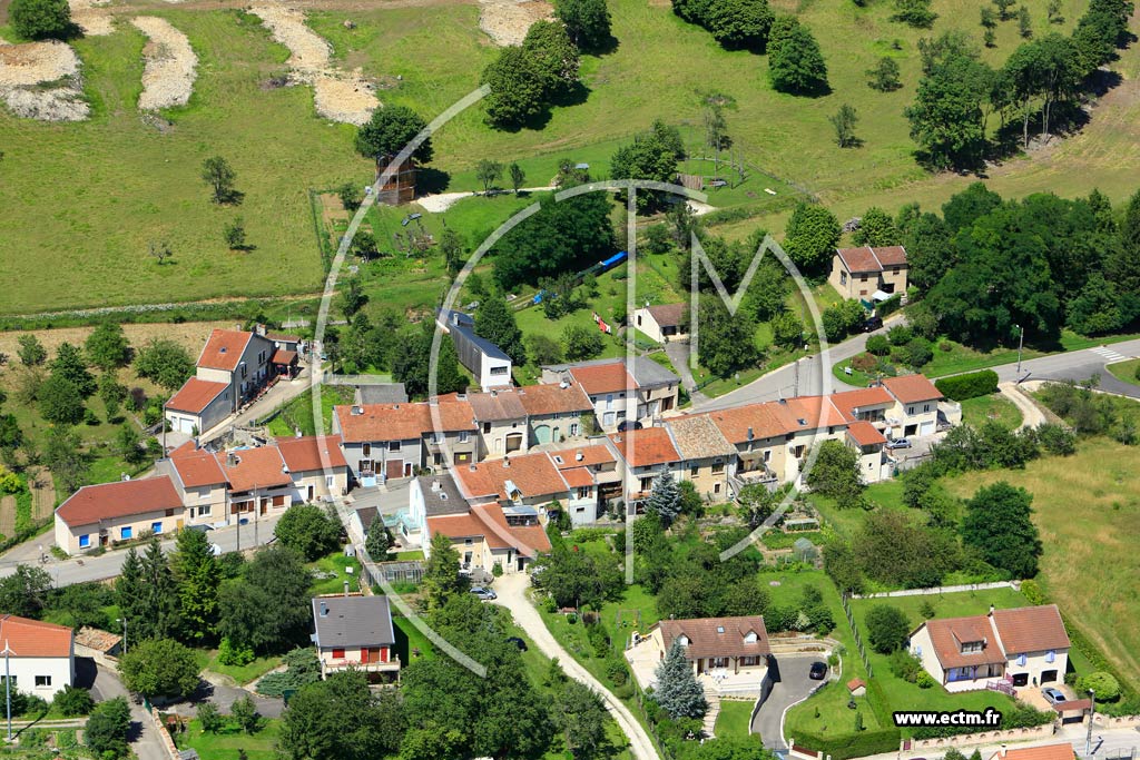 Photo arienne de Vannes-le-Chtel