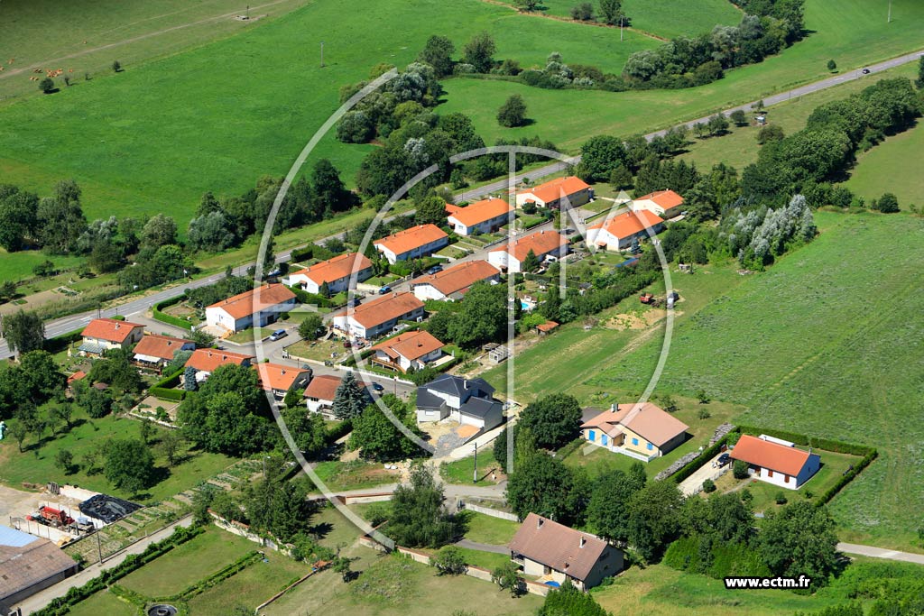 Photo arienne de Bionville-sur-Nied