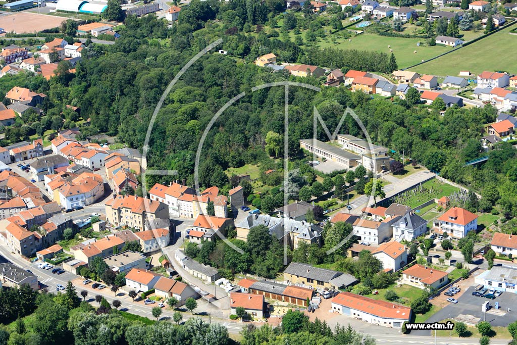 Photo arienne de Boulay-Moselle