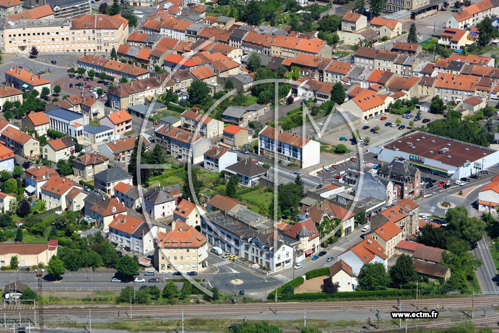 Photo arienne de Bouzonville