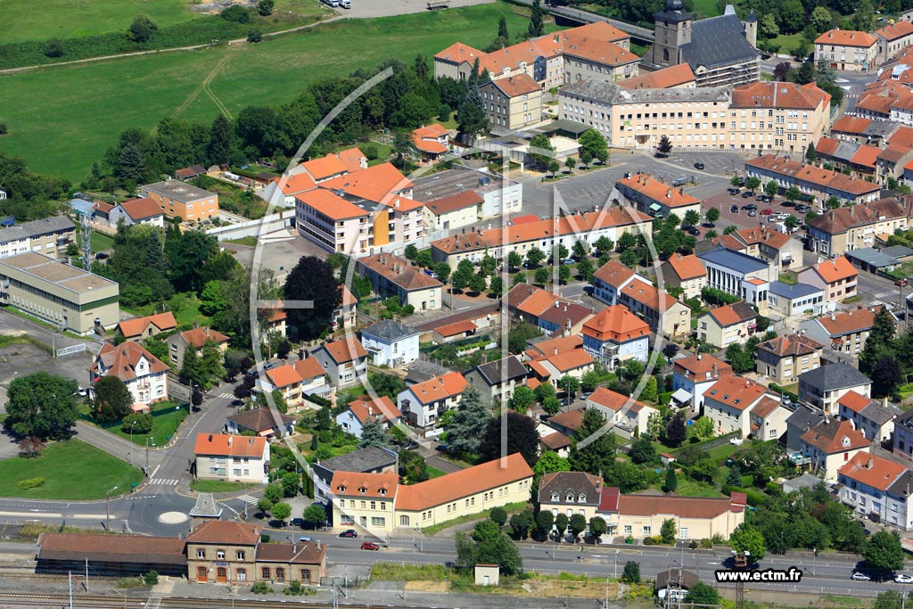 Photo arienne de Bouzonville