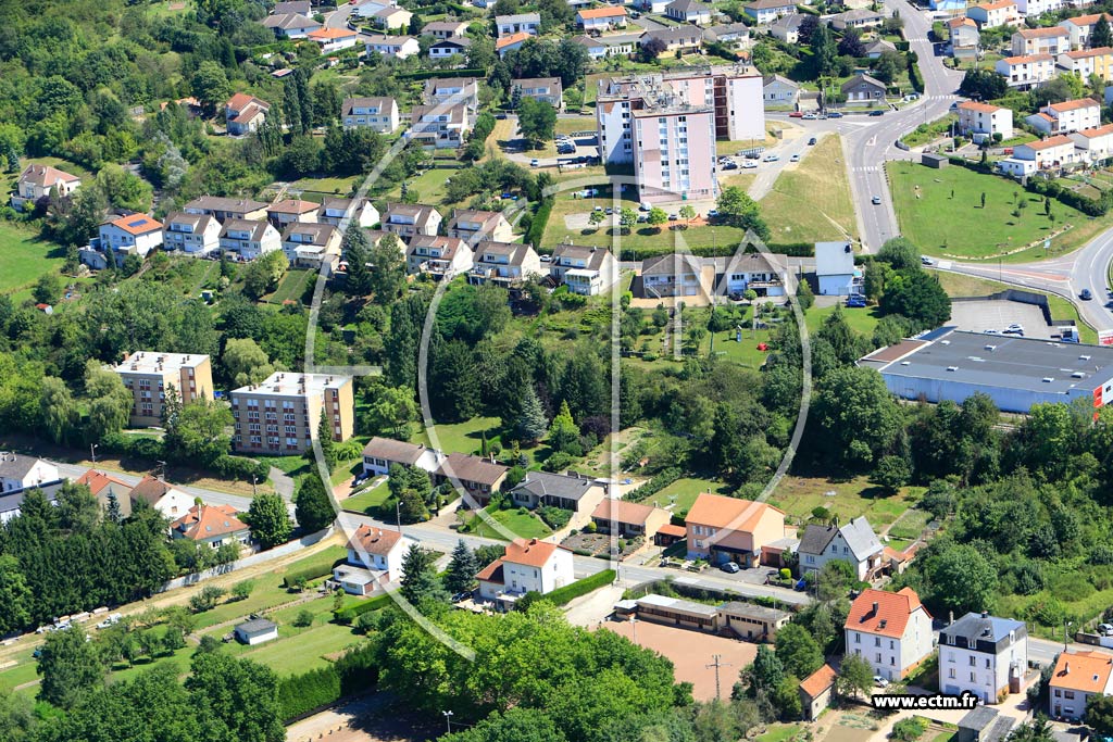 Photo arienne de Bouzonville