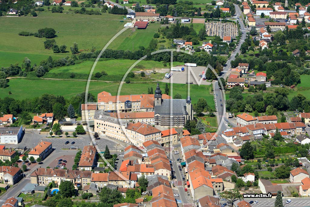Photo arienne de Bouzonville