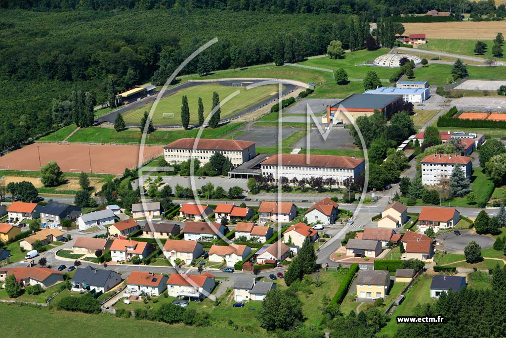 Photo arienne de Bouzonville (Cit de la Nied)