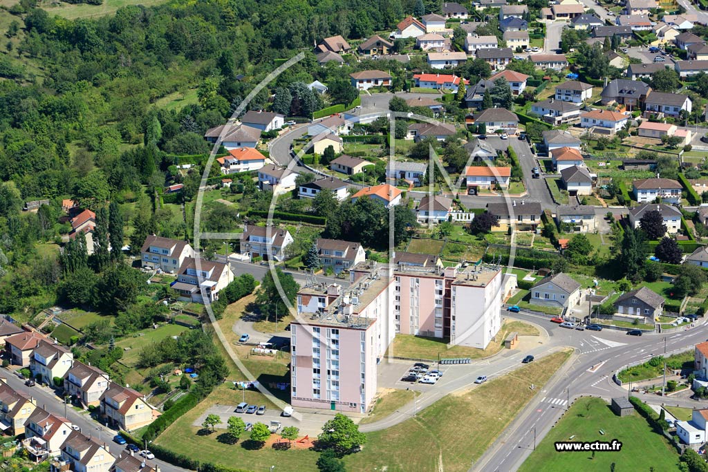 Photo arienne de Bouzonville (Cit Saint-Charles)