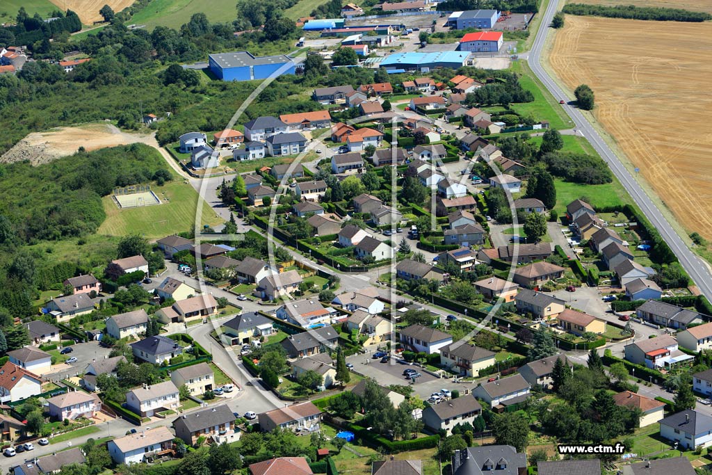 Photo arienne de Bouzonville (Cit Saint-Charles)