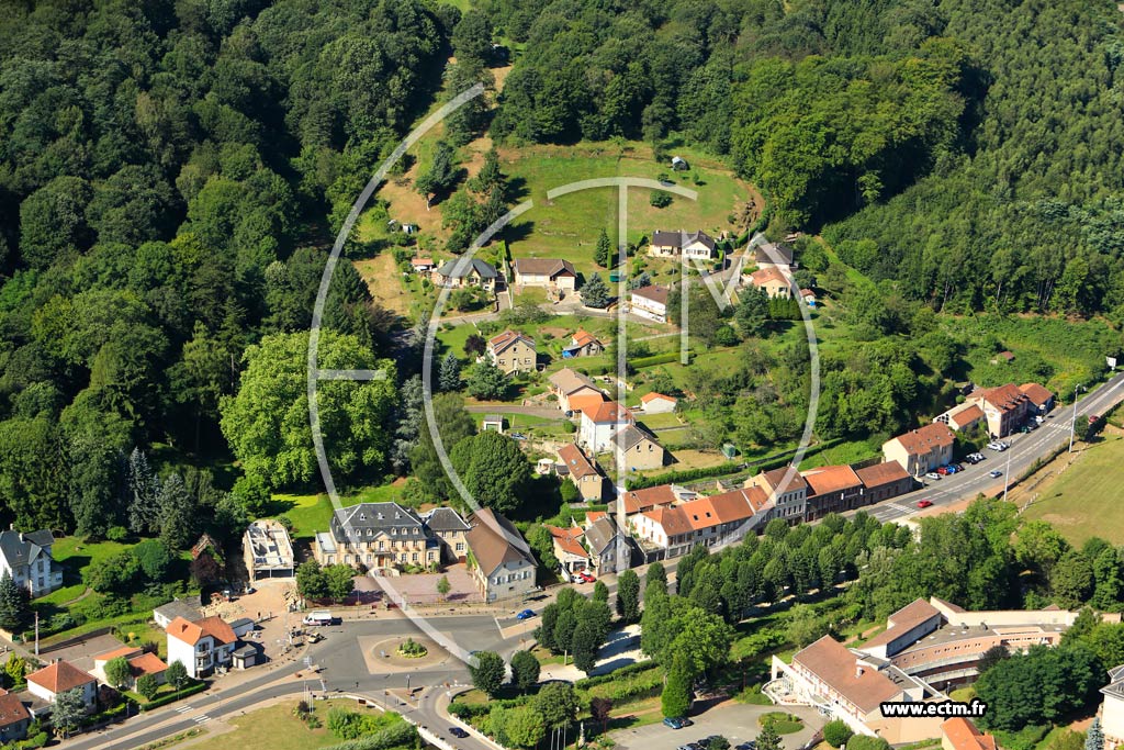 Photo arienne de Hombourg-Haut