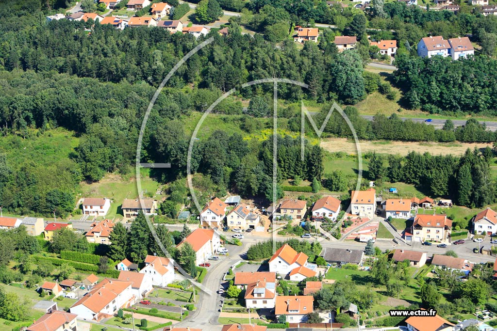 Photo arienne de Hombourg-Haut