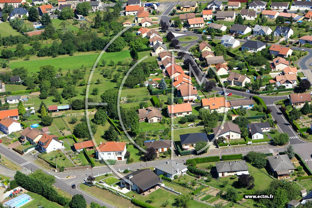 Photo arienne de Longeville-ls-Saint-Avold