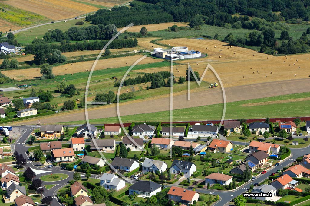 Photo arienne de Longeville-ls-Saint-Avold