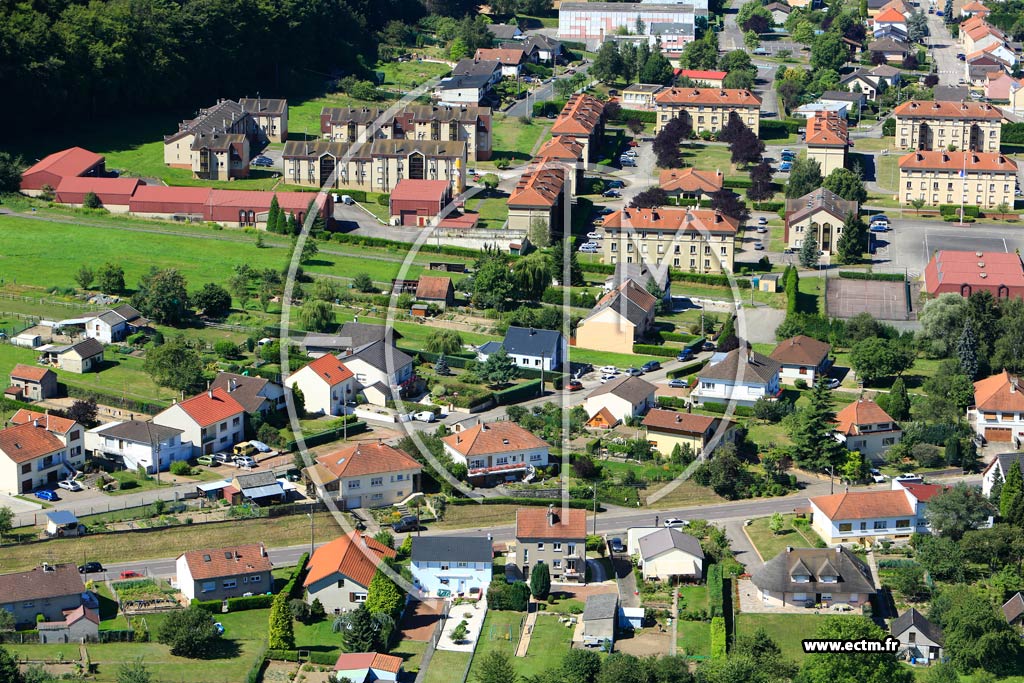 Photo arienne de Longeville-ls-Saint-Avold