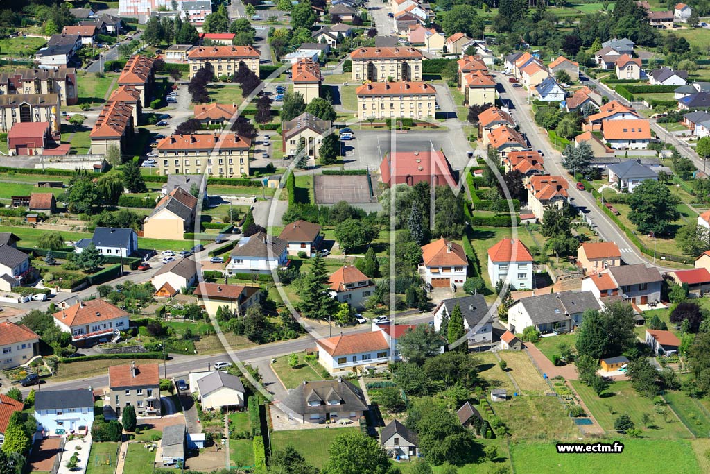 Photo arienne de Longeville-ls-Saint-Avold