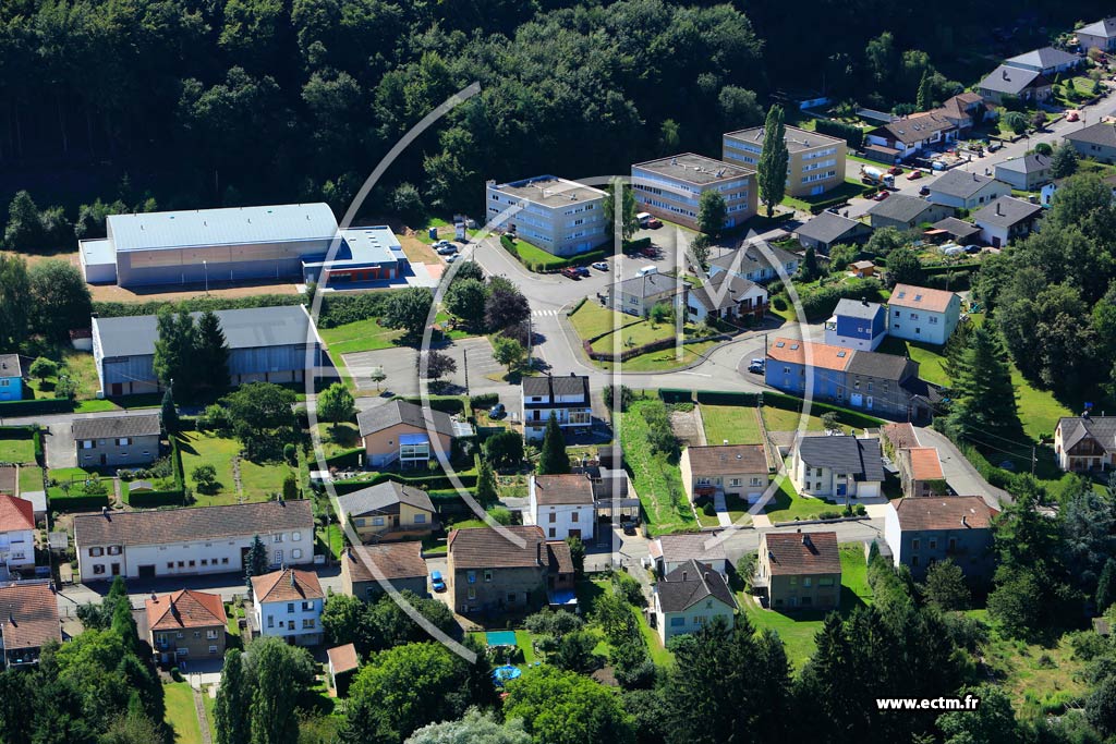 Photo arienne de Longeville-ls-Saint-Avold