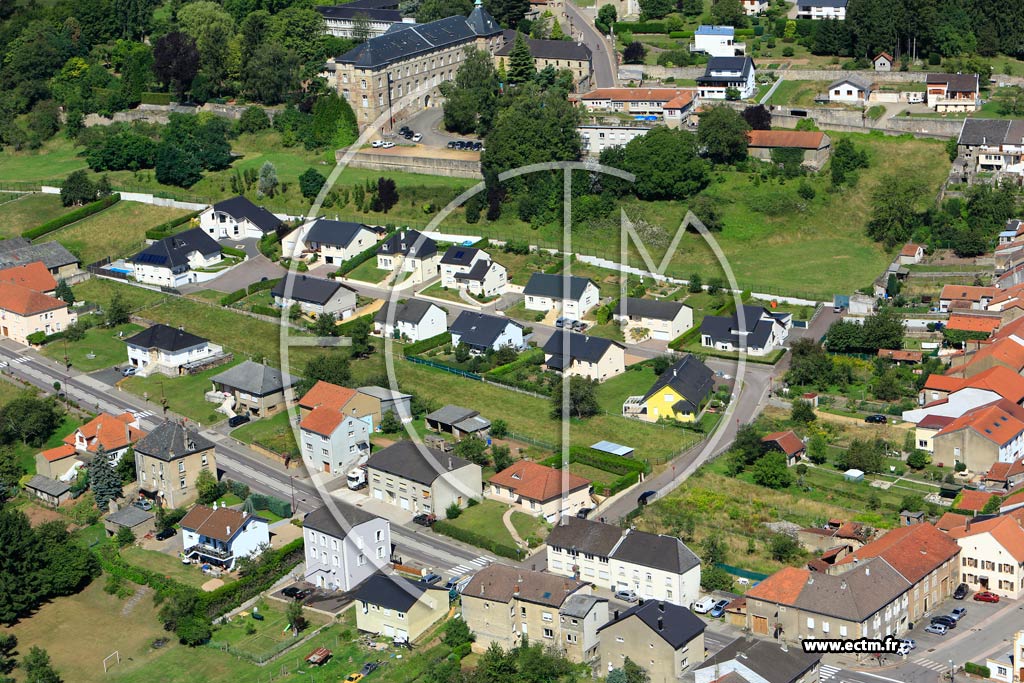 Photo arienne de Longeville-ls-Saint-Avold