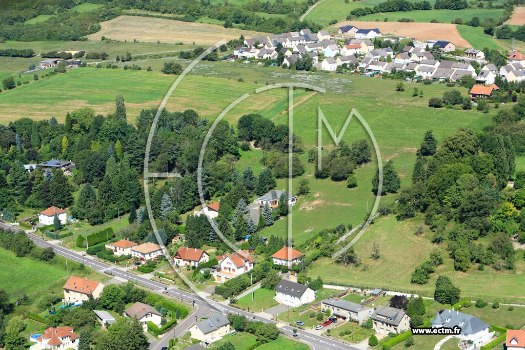 Photo arienne de Longeville-ls-Saint-Avold