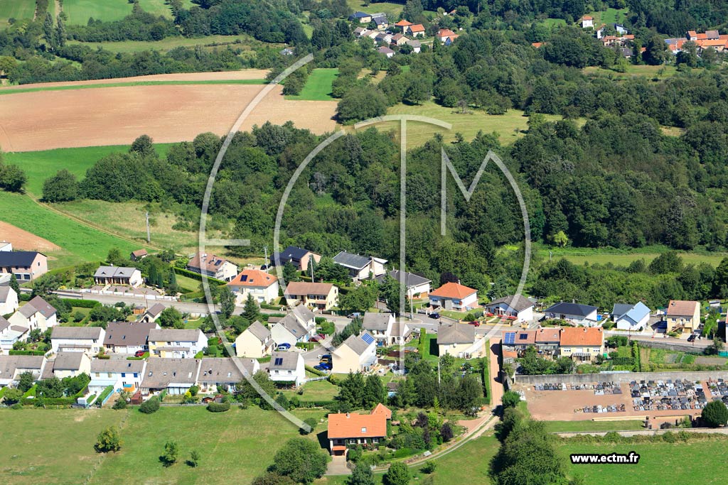 Photo arienne de Longeville-ls-Saint-Avold