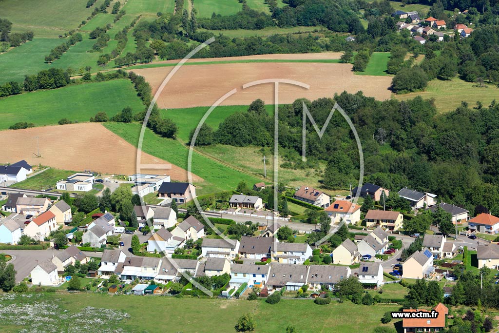 Photo arienne de Longeville-ls-Saint-Avold