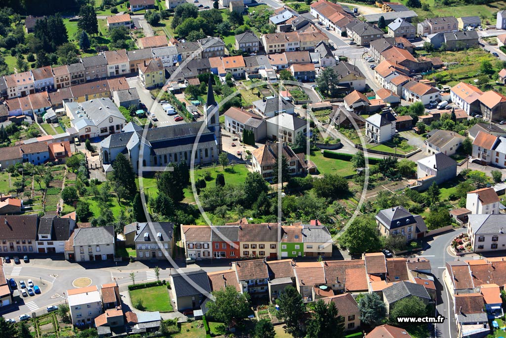 Photo arienne de Longeville-ls-Saint-Avold