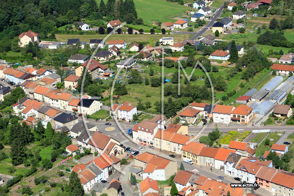 Photo arienne de Longeville-ls-Saint-Avold