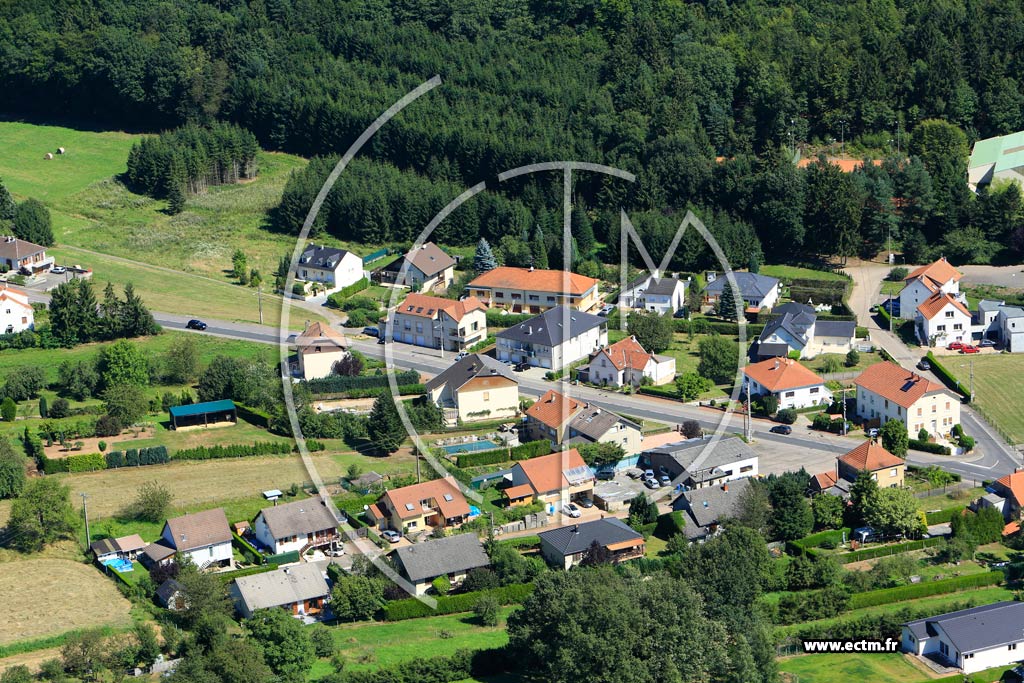 Photo arienne de Longeville-ls-Saint-Avold