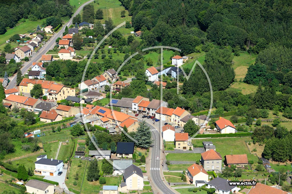 Photo arienne de Longeville-ls-Saint-Avold