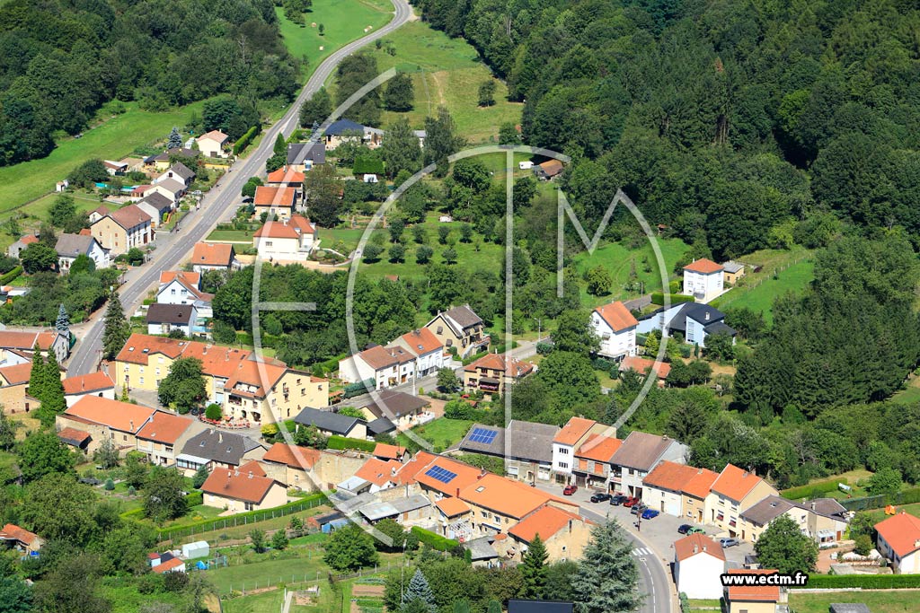 Photo arienne de Longeville-ls-Saint-Avold