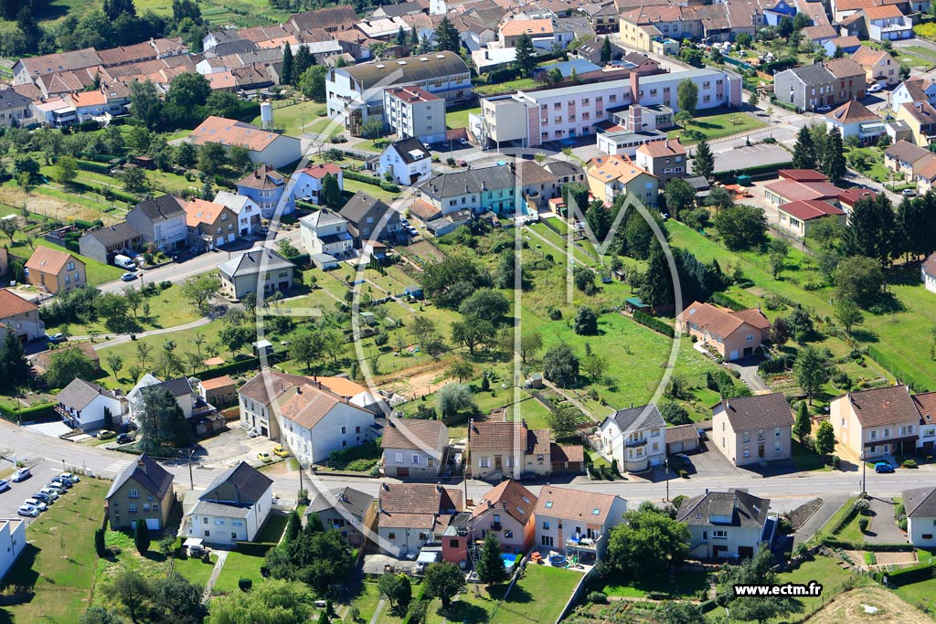 Photo arienne de Longeville-ls-Saint-Avold