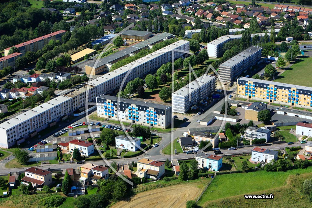 Photo arienne de Saint-Avold (Le Wenheck)
