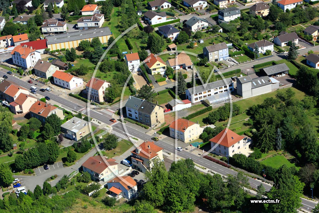 Photo arienne de Valmont