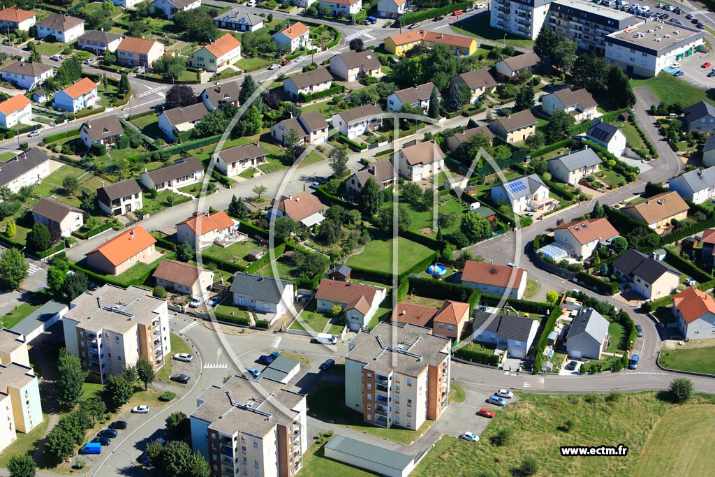 Photo arienne de Valmont