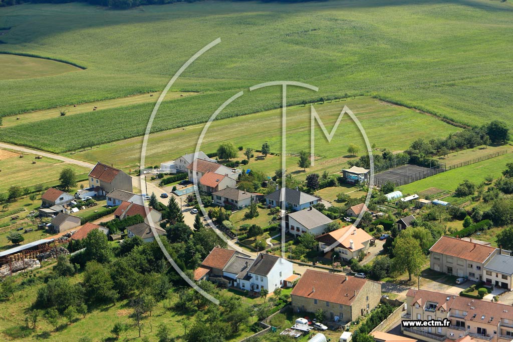 Photo arienne de Lachambre (Holbach)
