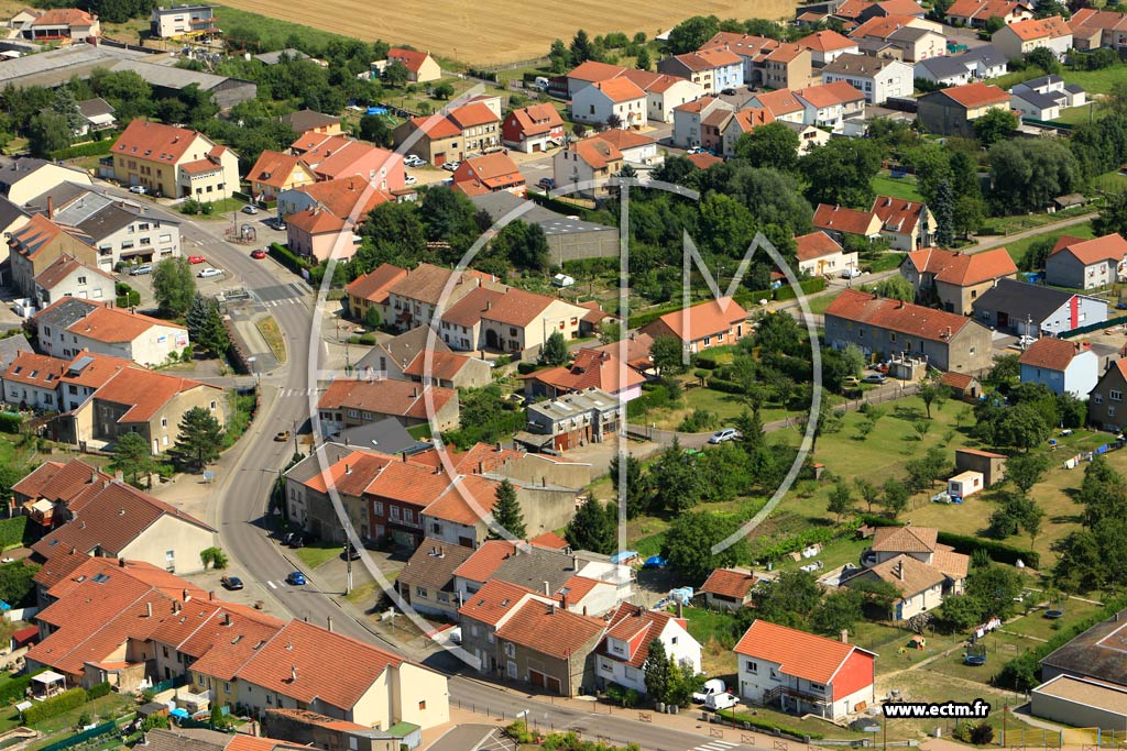 Photo arienne de Teting-sur-Nied