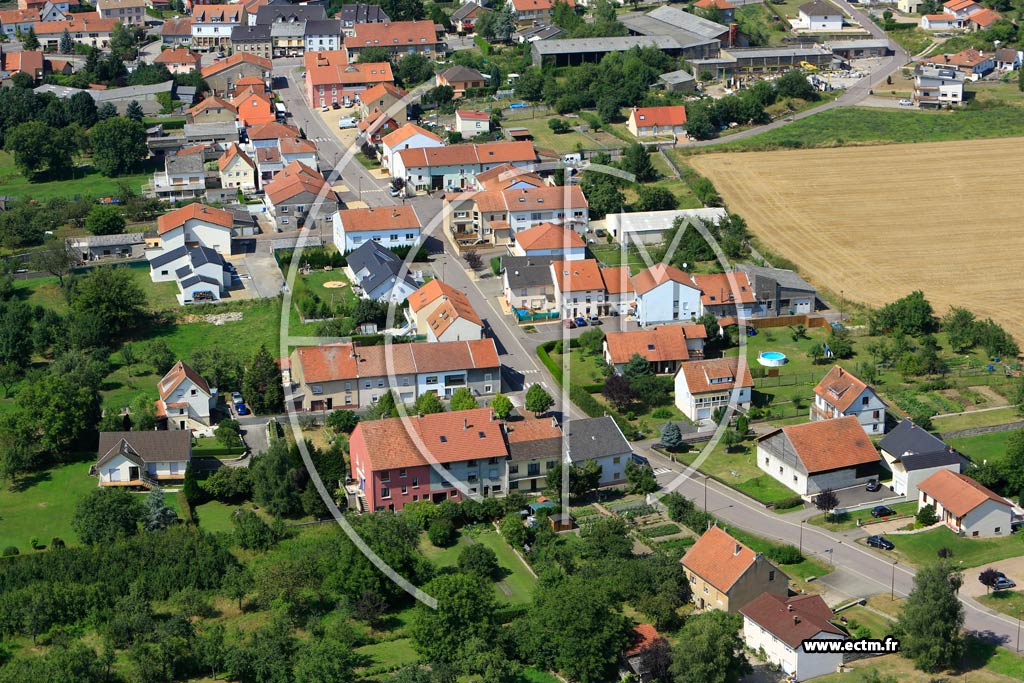 Photo arienne de Teting-sur-Nied