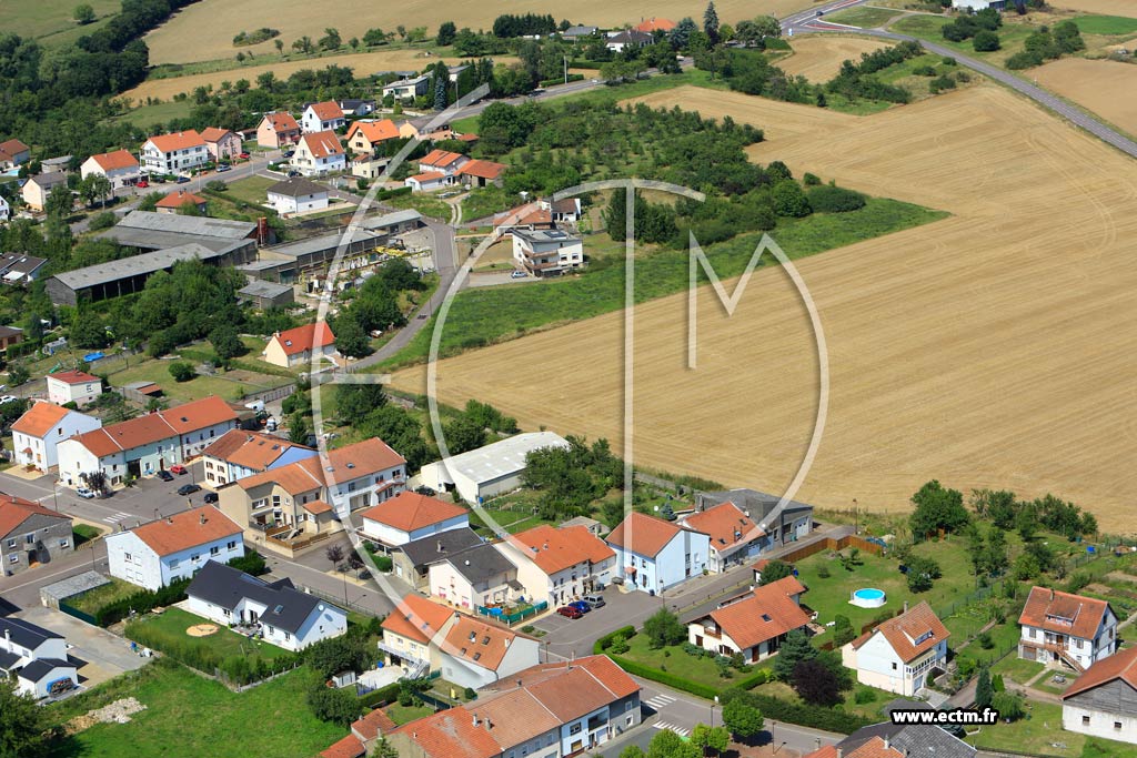 Photo arienne de Teting-sur-Nied