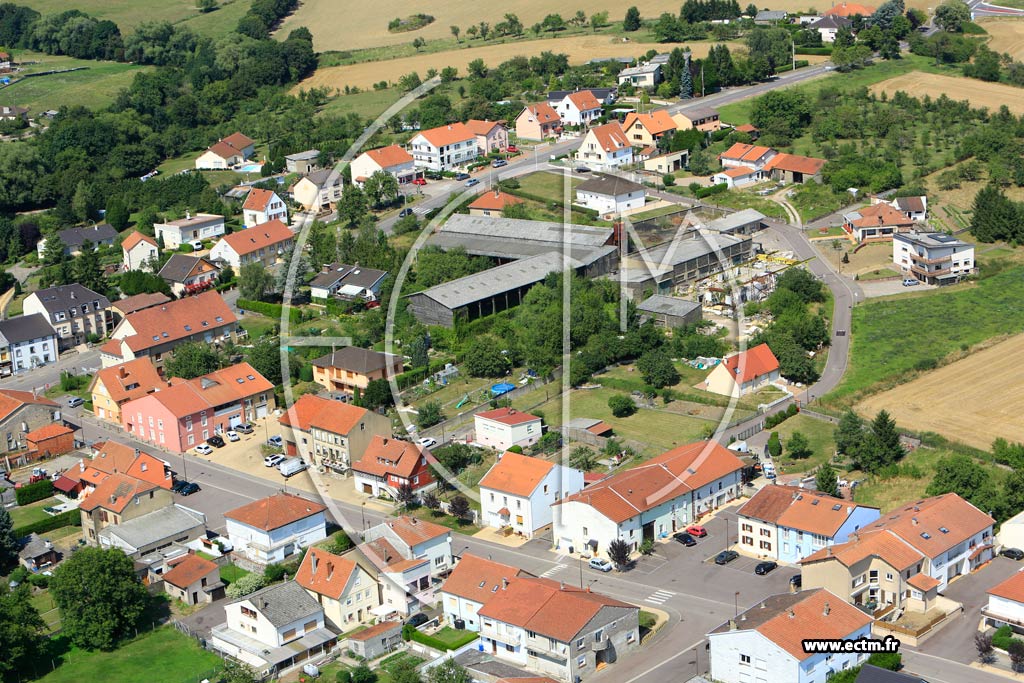 Photo arienne de Teting-sur-Nied