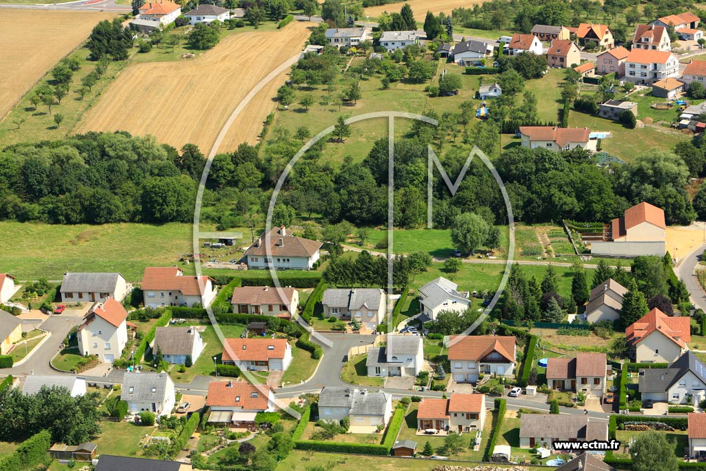 Photo arienne de Teting-sur-Nied