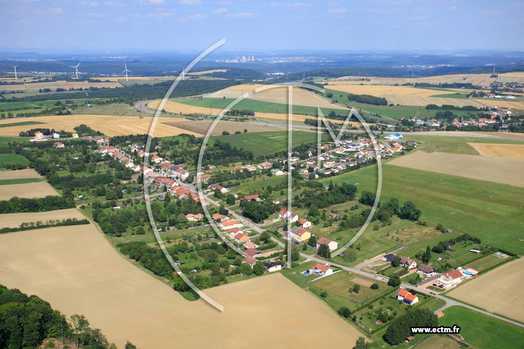 Photo arienne de Tritteling-Redlach (Redlach)