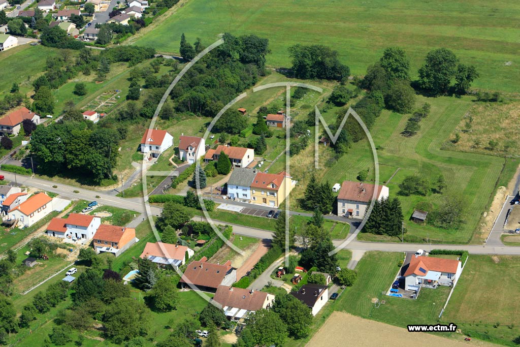 Photo arienne de Tritteling-Redlach (Redlach)
