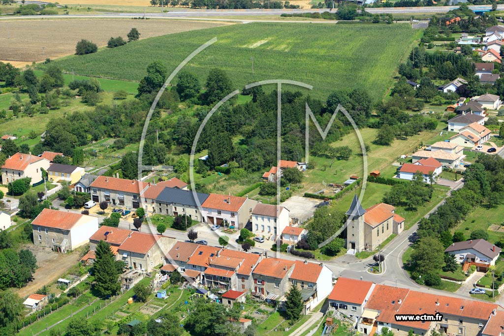 Photo arienne de Tritteling-Redlach (Redlach)