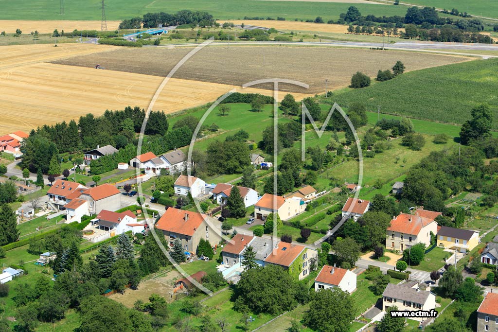 Photo arienne de Tritteling-Redlach (Redlach)