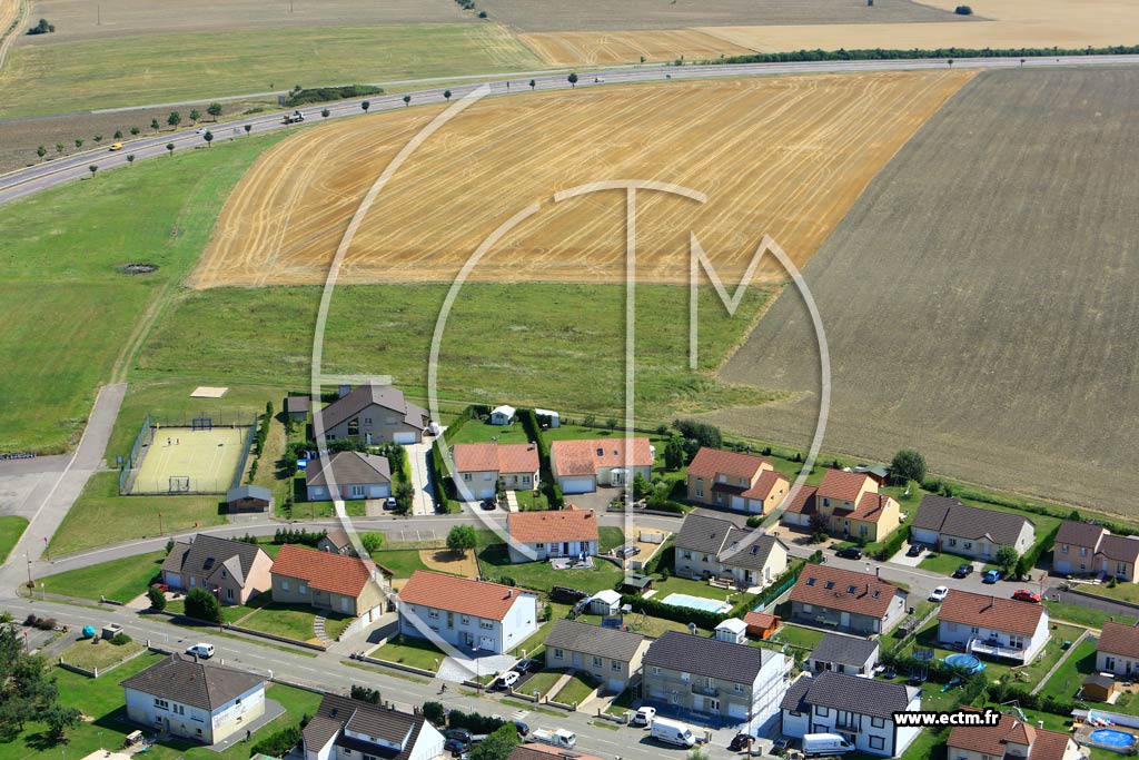 Photo arienne de Tritteling-Redlach (Redlach)